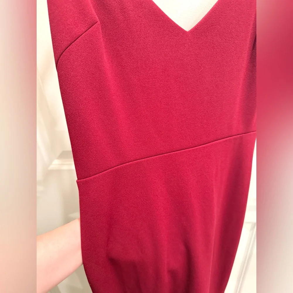 Lulus Infinite Glory Wine Red Maxi Dress NWOT - Picture 8 of 9